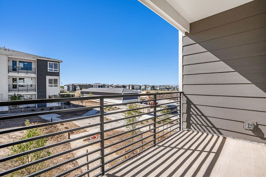 Representative exterior photo of a completed home built from the Vyktorea II by Lokal Homes in Gateway Commons, Denver, CO (Image 2).
