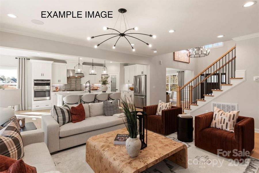 Example Photo - Family Room/Kitchen