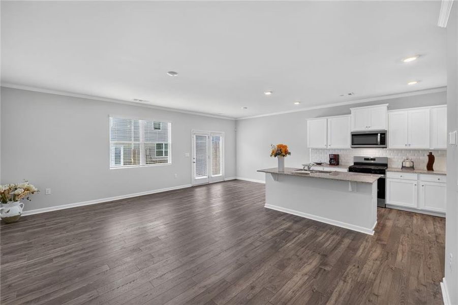 Spacious, unfurnished interior of a new home in , Buford (Image 17). Spacious, unfurnished interior of a new home in , Buford (Image 17).