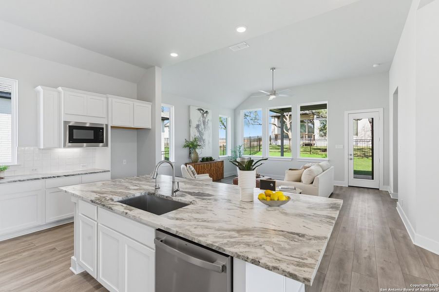 Furnished interior view inside a new home in Esperanza – New Phase Now Selling, Boerne (Image 6).