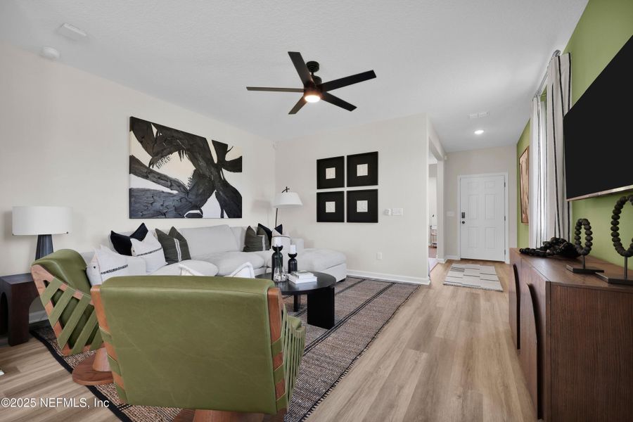 Furnished interior view inside a new home in Baxley Villas, Middleburg (Image 8).