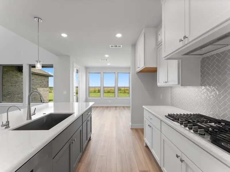 Furnished interior view inside a new home in The Grand Prairie 60’s, Hockley (Image 7).