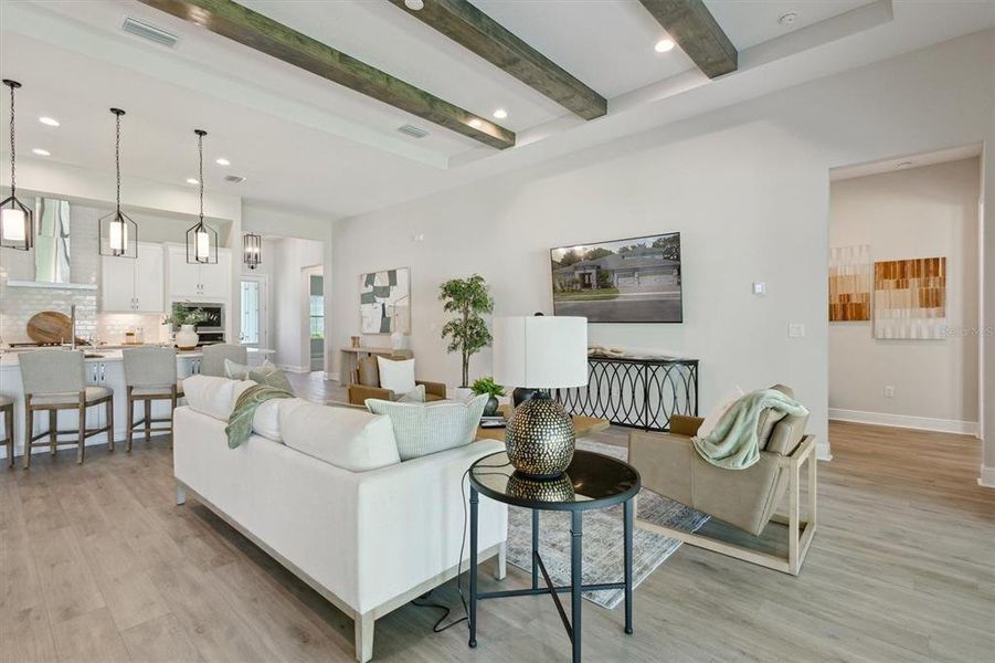 Furnished interior view inside a new home in Crestwood Estates, Valrico (Image 38). Furnished interior view inside a new home in Crestwood Estates, Valrico (Image 38).