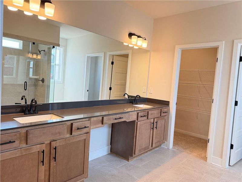 Furnished interior view inside a new home in Ponderosa Farms Reserve, Gainesville (Image 9).