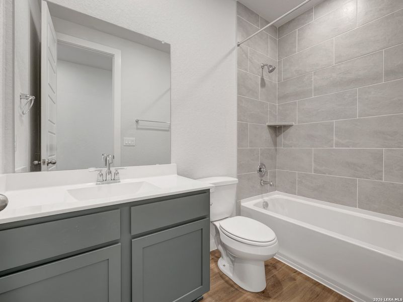 Furnished interior view inside a new home in , San Antonio (Image 7).