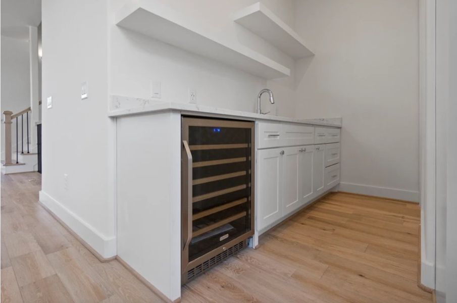 Representative furnished interior of a home built from the The Francesca by Riverway Homes in Somerset Green, Houston (Image 9).