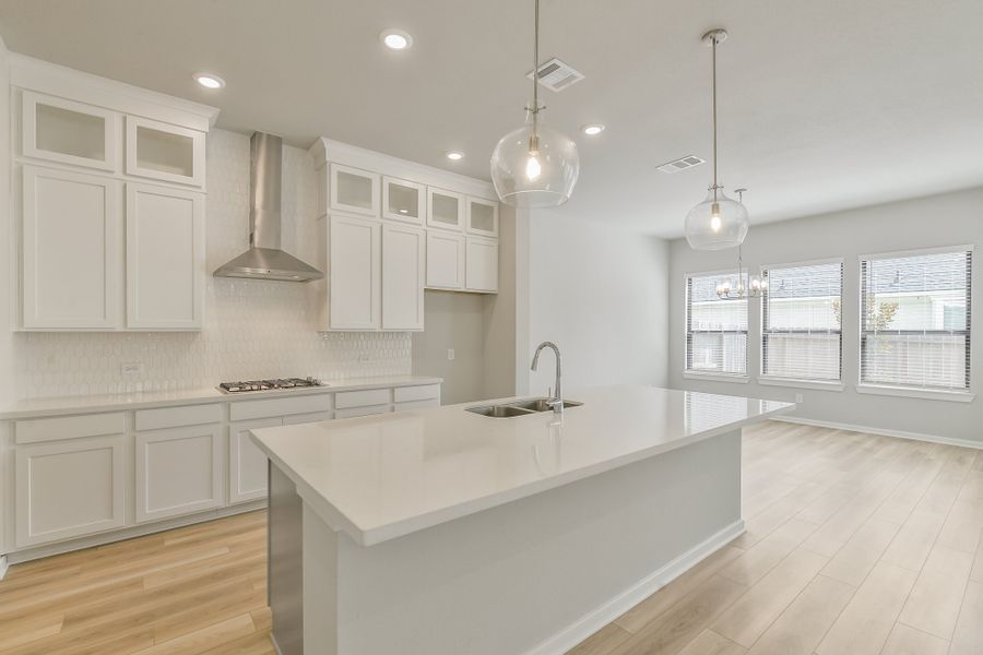 Furnished interior view inside a new home in Summer Place  35', Montgomery (Image 12).