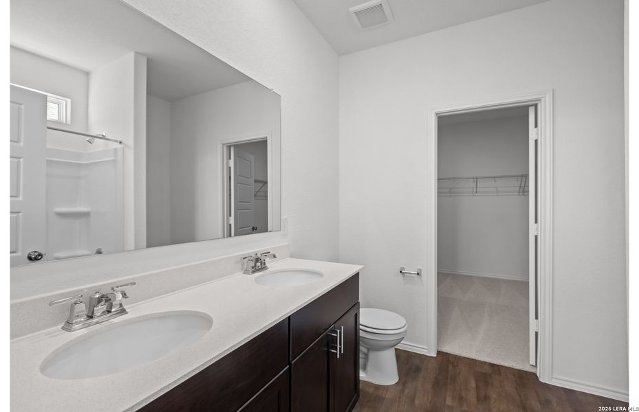 Furnished interior view inside a new home in Meadows at Clear Springs, New Braunfels (Image 9).