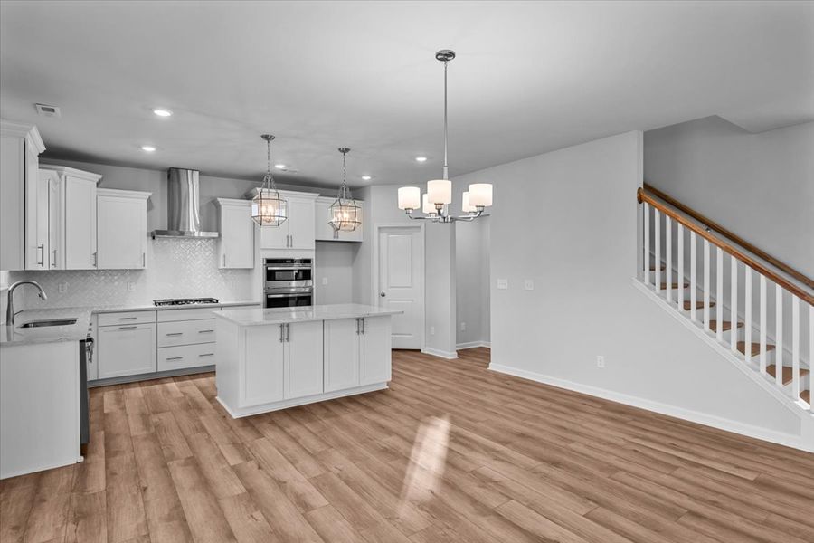 Furnished interior view inside a new home in Rogers Spring, Graham (Image 8).