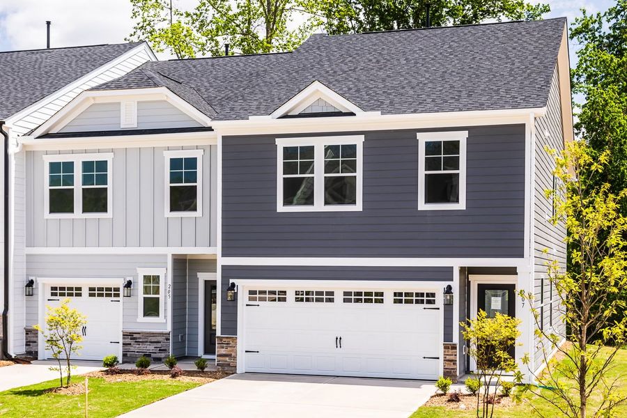 Representative exterior photo of a completed home built from the Birch by Taylor Morrison in Magnolia Townes, Wendell, NC (Image 19). Representative exterior photo of a completed home built from the Birch by Taylor Morrison in Magnolia Townes, Wendell, NC (Image 19).