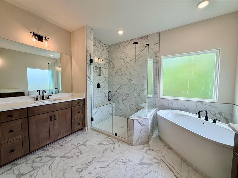 Furnished interior view inside a new home in Arbor West, Dawsonville (Image 8).
