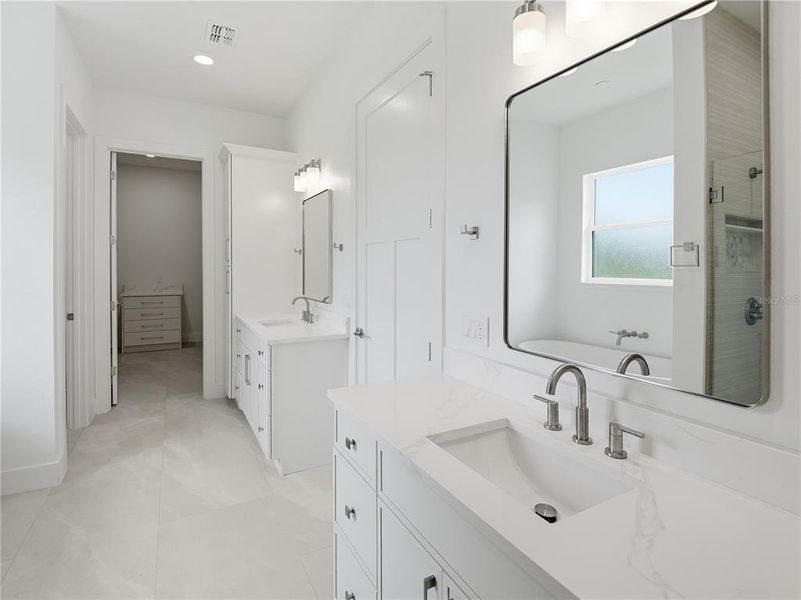 Furnished interior view inside a new home in , St. Cloud (Image 15).