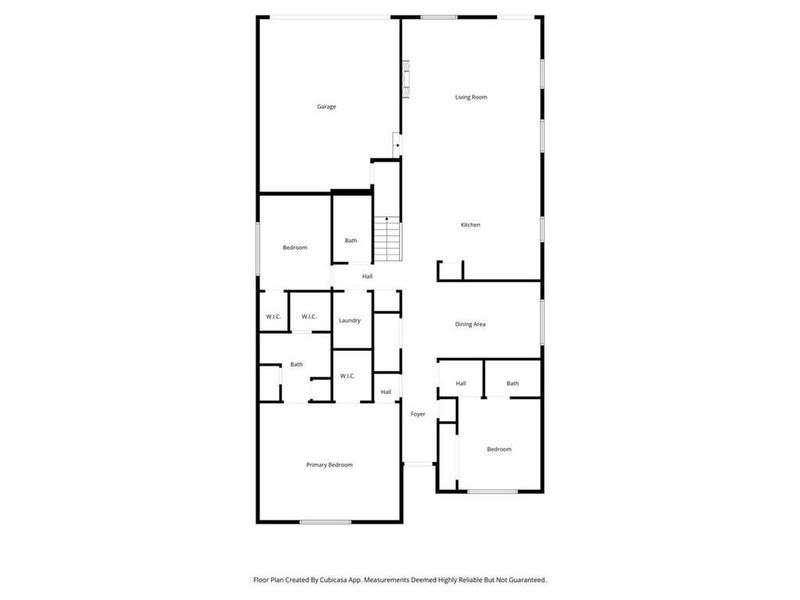 2D floor plan layout of this home in , Covington, GA (Image 6).