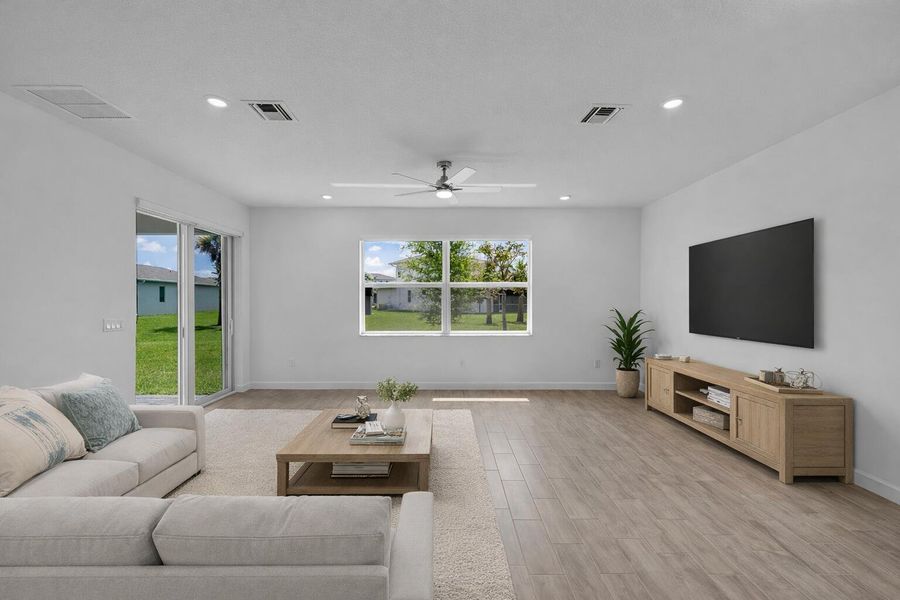 5742 Graceful Way - Living Room 1 V