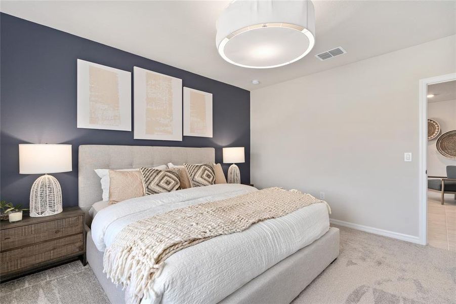 Furnished interior view inside a new home in Hartford Terrace, Davenport (Image 17). Furnished interior view inside a new home in Hartford Terrace, Davenport (Image 17).