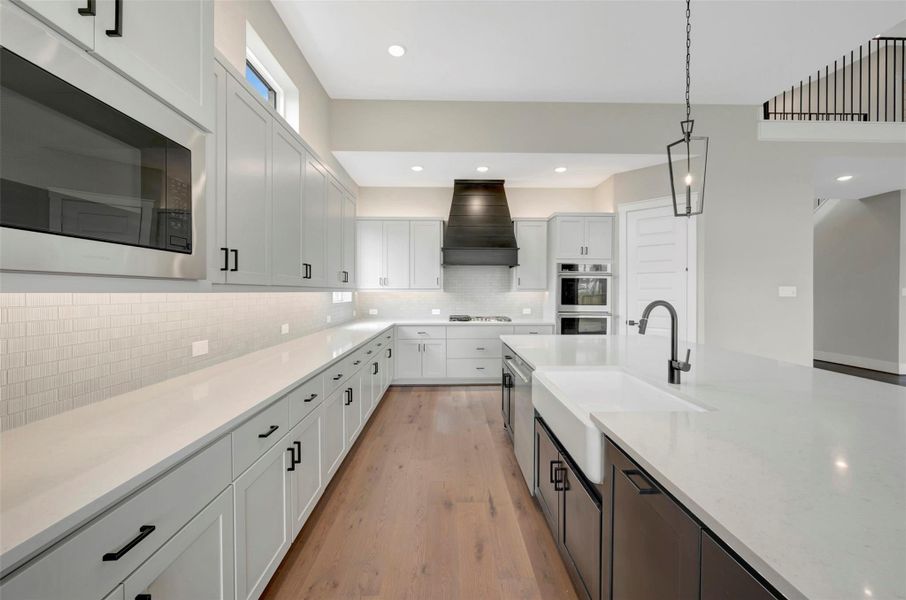 Furnished interior view inside a new home in Briarley, Montgomery (Image 9).