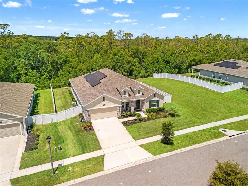 Front exterior of a new home in , Mount Dora, FL, highlighting curb appeal (Image 29). Front exterior of a new home in , Mount Dora, FL, highlighting curb appeal (Image 29).