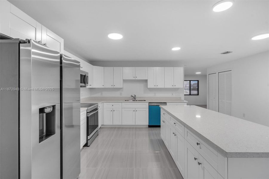 Furnished interior view inside a new home in , Miami Gardens (Image 6).