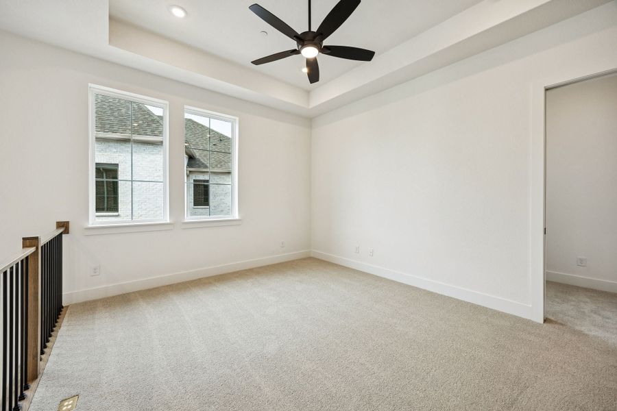 Spacious, unfurnished interior of a new home in Newman Village Townhomes, Frisco (Image 27).