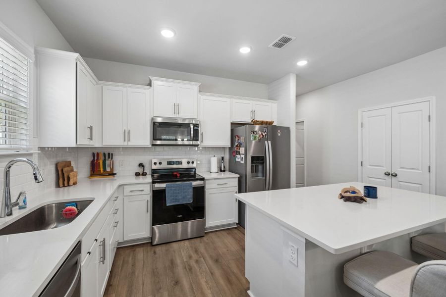 Furnished interior view inside a new home in , Huger (Image 33).