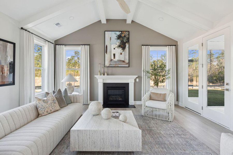 Furnished interior view inside a new home in Kings River Preserve, Hollywood (Image 8). Furnished interior view inside a new home in Kings River Preserve, Hollywood (Image 8).