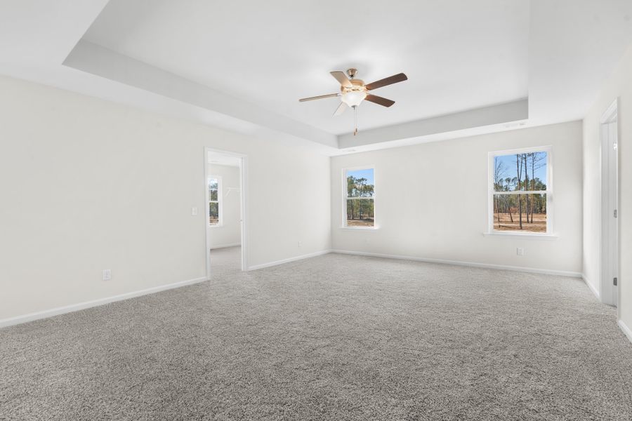 Spacious, unfurnished interior of a new home in Ramsey Landing, Rincon (Image 19). Spacious, unfurnished interior of a new home in Ramsey Landing, Rincon (Image 19).