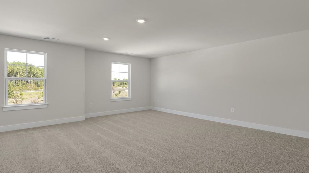 Spacious, unfurnished interior of a new home in Sidbury Station, Castle Hayne (Image 29).