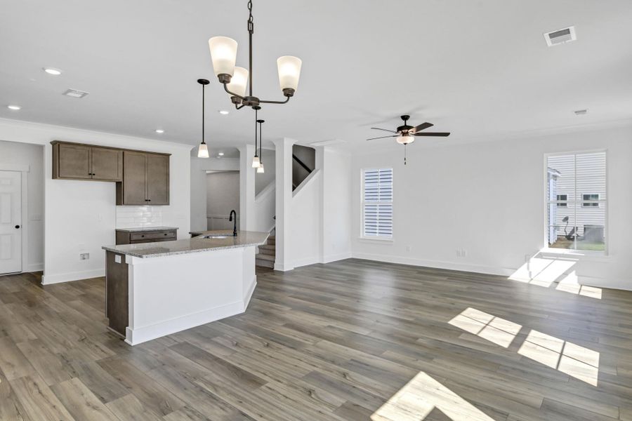 Spacious, unfurnished interior of a new home in Ashton Lakes, Lexington (Image 28).