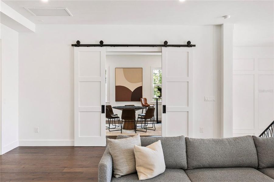 Furnished interior view inside a new home in , Tampa (Image 47).