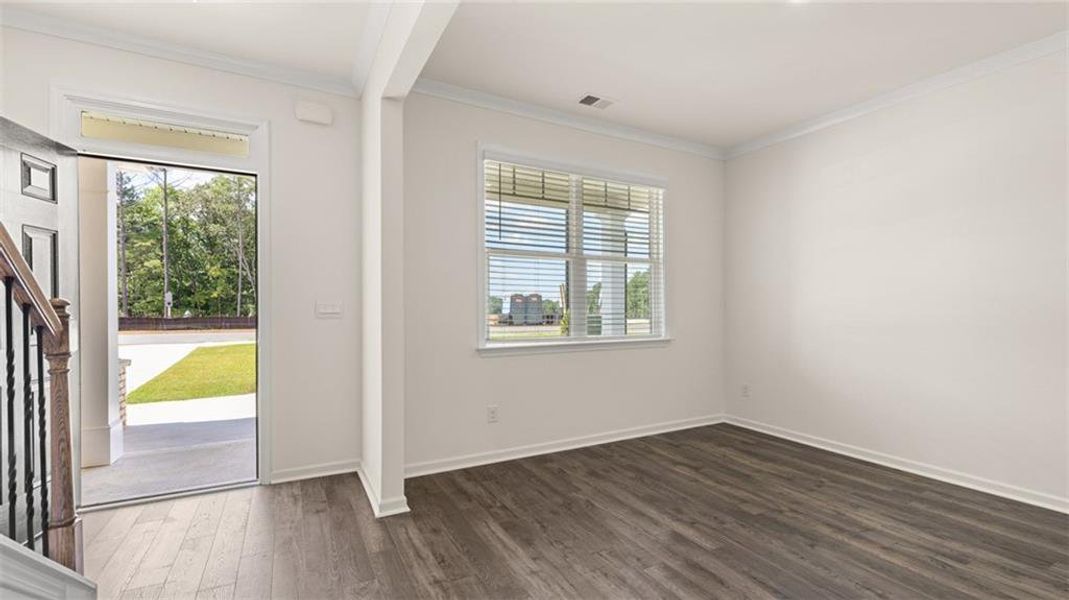 Spacious, unfurnished interior of a new home in The Preserve at Agricultural Village, Perry (Image 26).