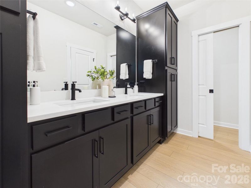Furnished interior view inside a new home in , Charlotte (Image 10).