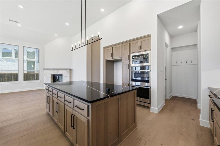 Furnished interior view inside a new home in Sandbrock Ranch: 60ft. lots, Aubrey (Image 8).