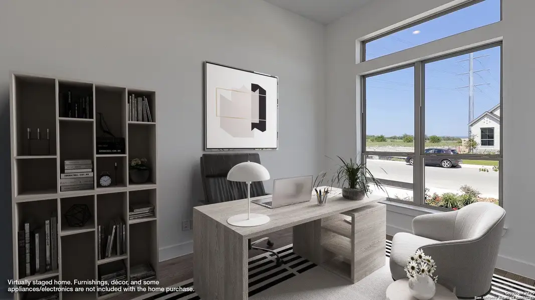 Furnished interior view inside a new home in Haby Hill 60', San Antonio (Image 7).