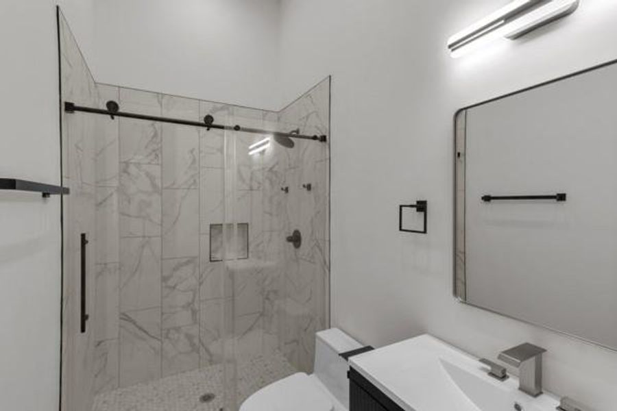 Furnished interior view inside a new home in , Atlanta (Image 21).