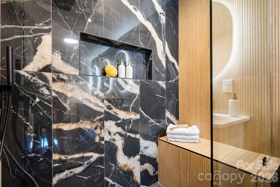 Close-up of interior finishes inside a home in , Charlotte (Image 20).