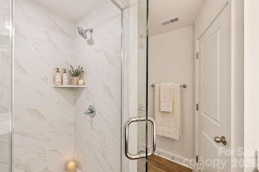Owner's Shower - Digitally Staged Owner's Shower - Digitally Staged