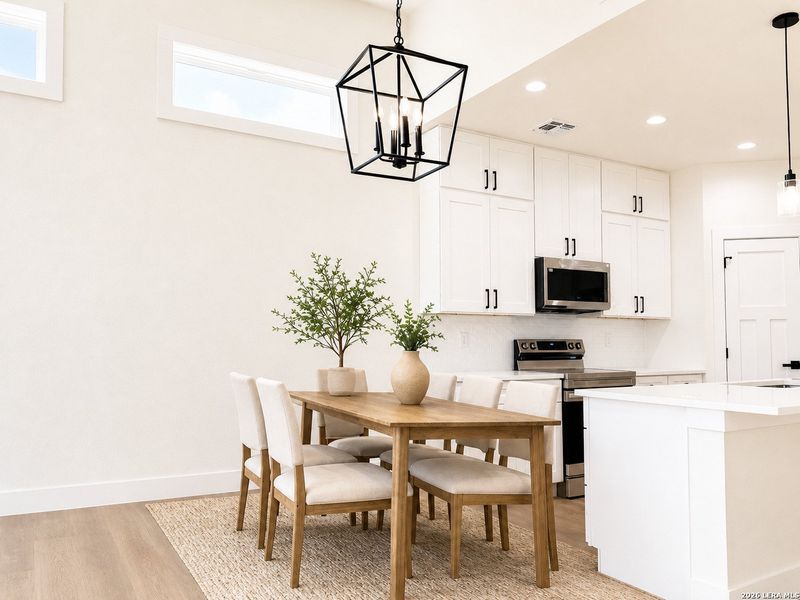 Furnished interior view inside a new home in , San Antonio (Image 14).