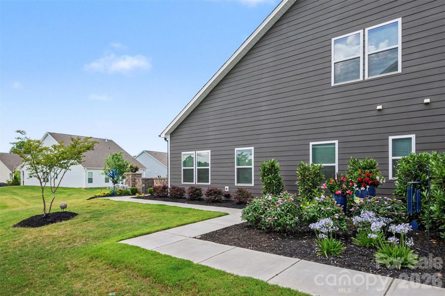 Exterior details and patio area of a home in , Lancaster (Image 22).