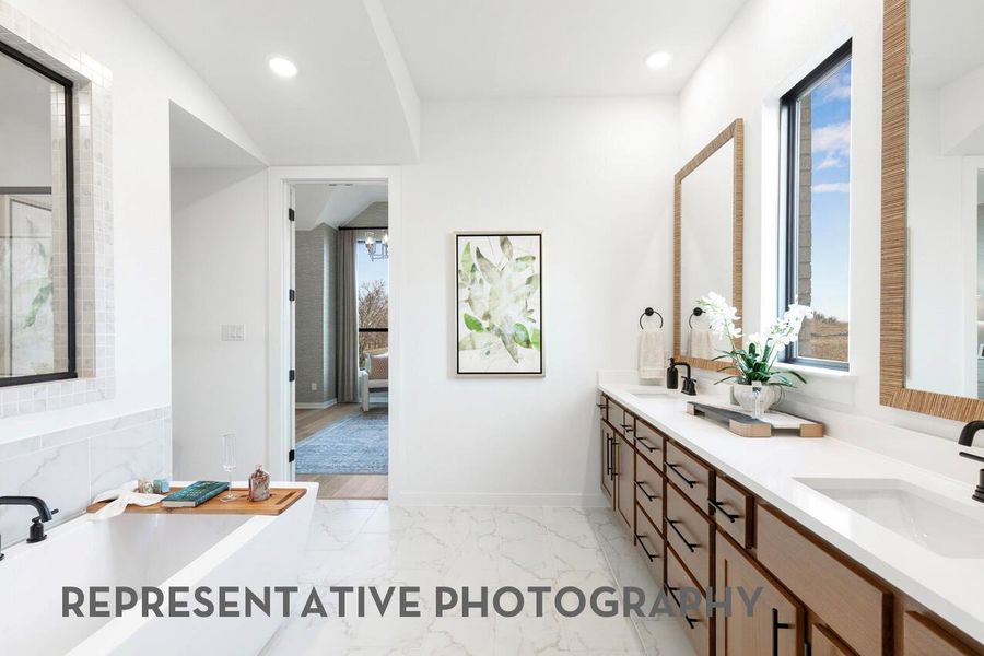 Furnished interior view inside a new home in Parkside On The River, Georgetown (Image 21). Furnished interior view inside a new home in Parkside On The River, Georgetown (Image 21).