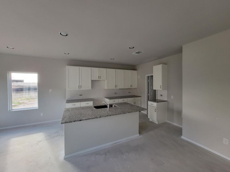 Furnished interior view inside a new home in Cloverleaf, Austin (Image 14). Furnished interior view inside a new home in Cloverleaf, Austin (Image 14).