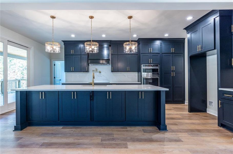 Furnished interior view inside a new home in , Dallas (Image 6).