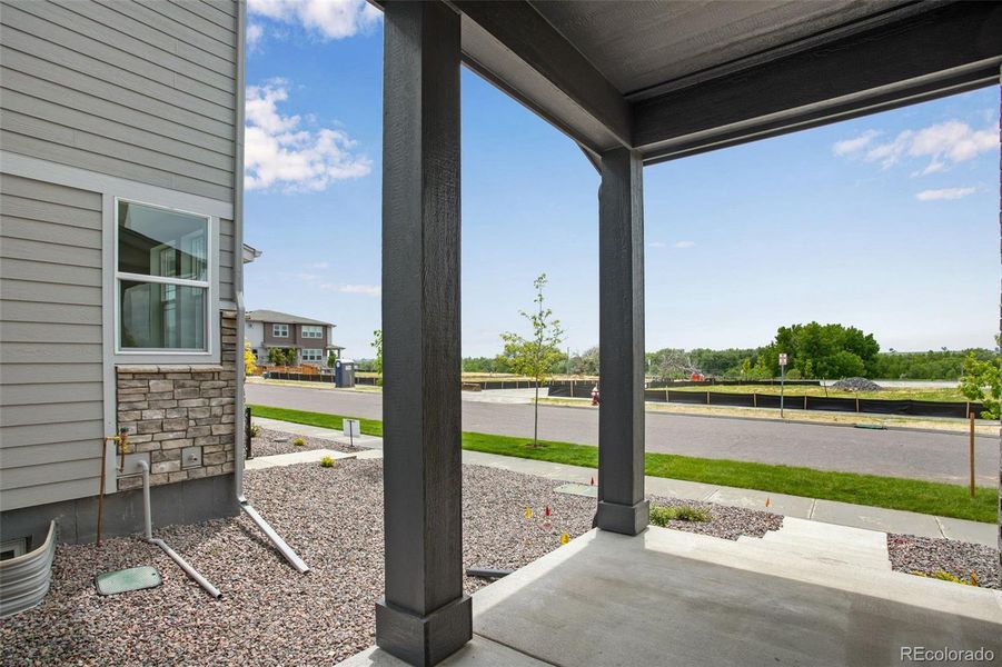 Exterior details and patio area of a home in Sugar Mill Village, Longmont (Image 4). Exterior details and patio area of a home in Sugar Mill Village, Longmont (Image 4).