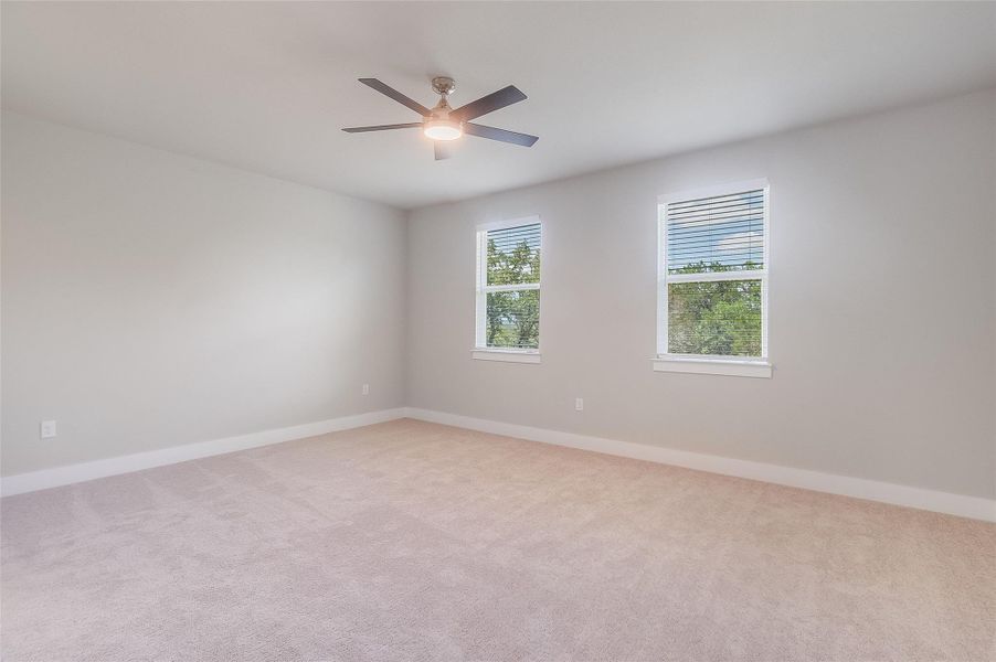 Primary bedroom with ensuite bath Primary bedroom with ensuite bath