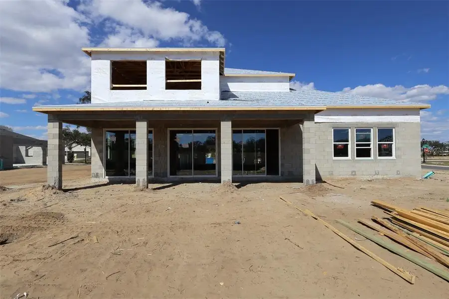 In-progress construction of a new home in Willow Run, Apopka, FL (Image 7).