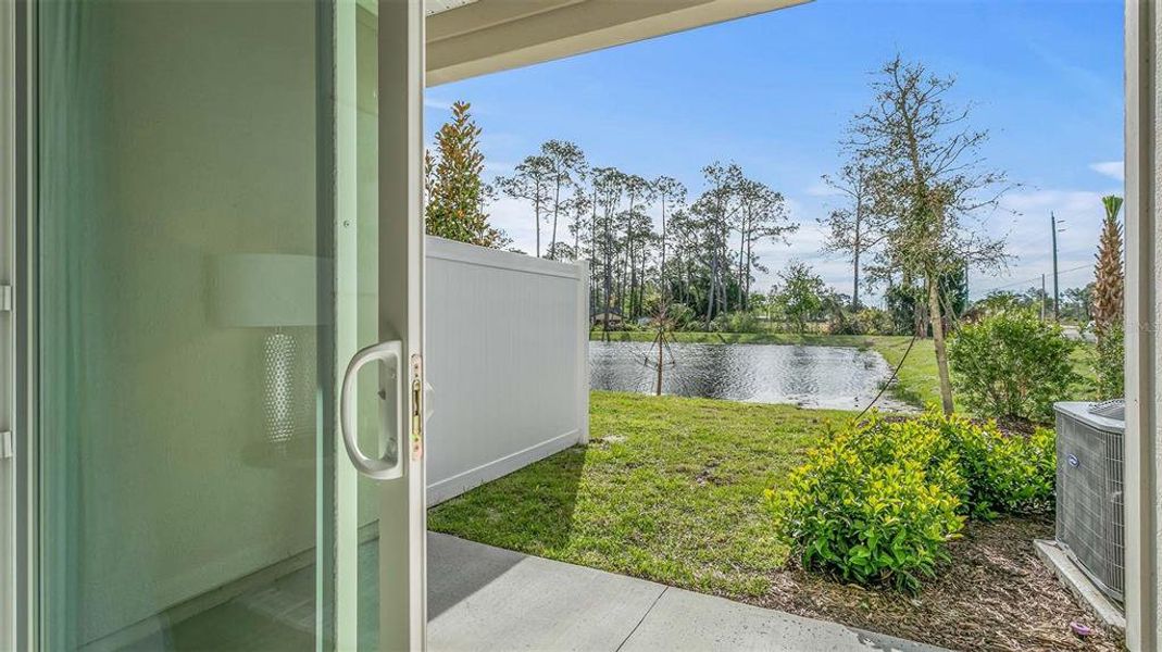 Exterior details and patio area of a home in Stokes Landing, St. Augustine (Image 22).