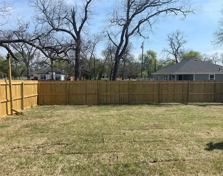 Exterior details and patio area of a home in , Dallas (Image 3). Exterior details and patio area of a home in , Dallas (Image 3).