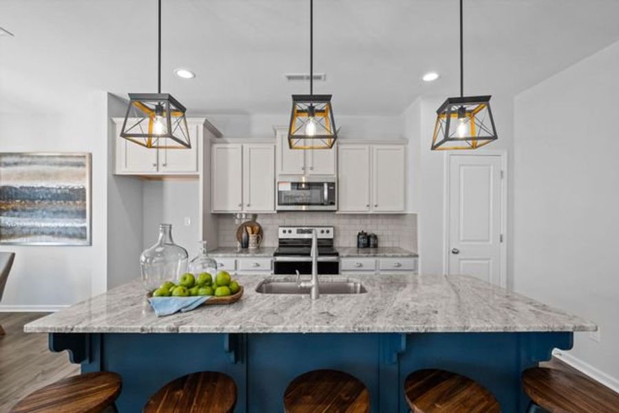 Representative furnished interior of a home built from the Knox by True Homes in Swaim Meadows, Winston-Salem (Image 5).