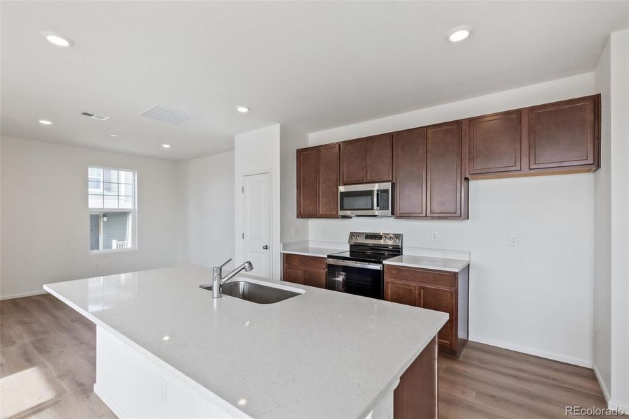 Furnished interior view inside a new home in Sky Ranch Villas, Watkins (Image 15). Furnished interior view inside a new home in Sky Ranch Villas, Watkins (Image 15).