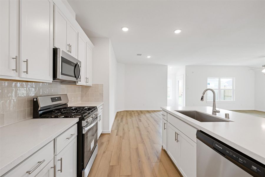 Furnished interior view inside a new home in Sunterra, Katy (Image 8). Furnished interior view inside a new home in Sunterra, Katy (Image 8).