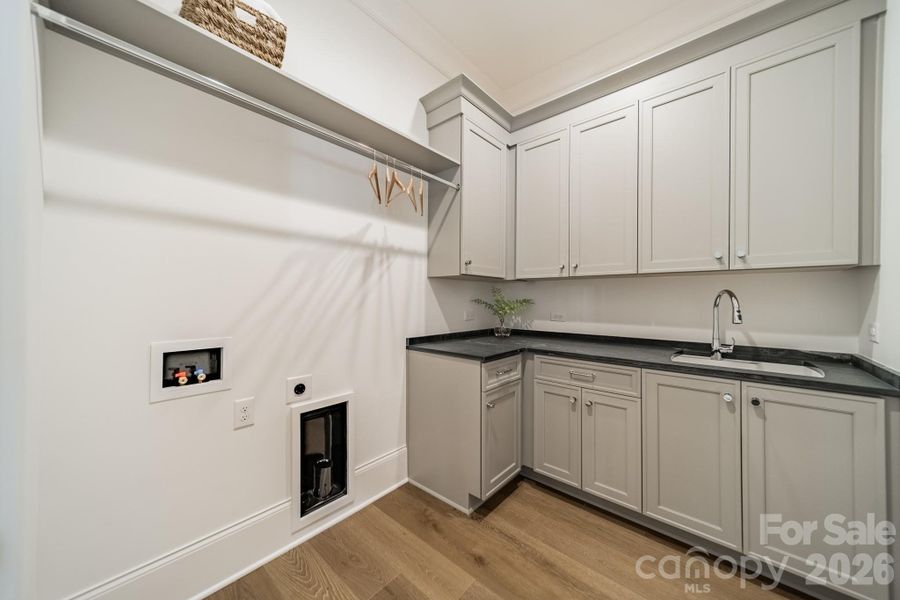 Furnished interior view inside a new home in , Charlotte (Image 19).